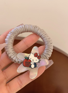 卡通发绳可爱少女甜美高弹力发圈