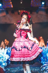 LucyAndLory春日漫游田园JSK花嫁茶会华丽夏款洛丽塔lolita裙