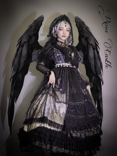 LucyAndLory罗莎古堡周年纪念洛丽塔Lolita哥特风华丽茶会华丽款