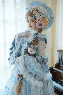 LucyAndLory圣露西公主Saint·Lucy洛丽塔Lolita华丽茶会花嫁款
