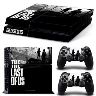 PS4贴纸PS41100/1200主机保护贴膜机身手柄贴不留胶美国末日2多款