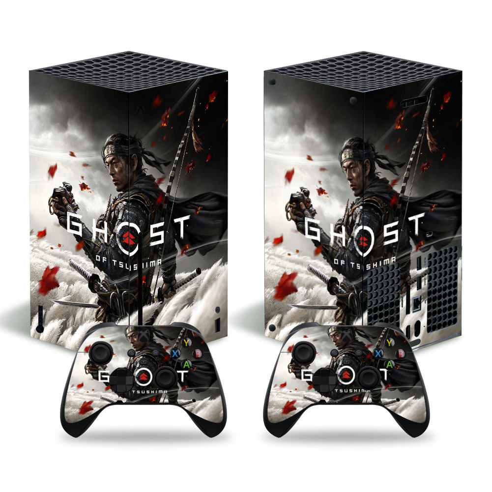 适用Xbox series x贴膜XSX主机+手柄贴纸贴膜游戏主题款可定制
