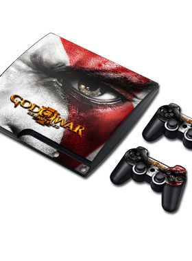 索尼PS3 slim 主机贴纸 游戏机保护彩贴膜 卡通贴 个性贴