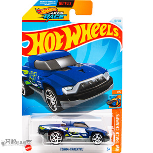 蓝色 2024L TRACKTYL 131号 风火轮火辣小跑车hotwheels TERRA