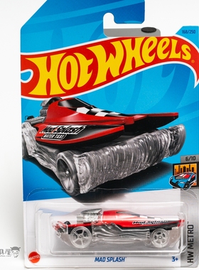 2023P-168号 MAD SPLASH 红色 风火轮火辣小跑车hotwheels