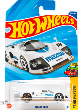 2025M-226号 MAZDA 787B 马自达 白色 风火轮火辣小跑车hotwheels