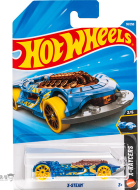 2026B-30号 X-STEAM 蓝色 风火轮火辣小跑车hotwheels