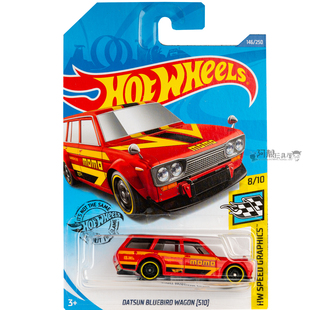 WAGON 2020H 146号 BLUEBIRD 红色达特桑风火轮hotwheels 510