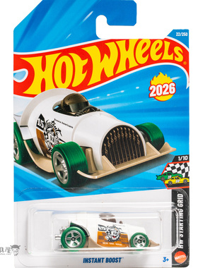 2026A-22号 INSTANT BOOST 白色 风火轮火辣小跑车hotwheels