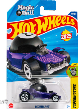 2025H-188号 DECIDEDLY GO 魔术球车 紫色 风火轮hotwheels