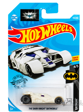 风火轮hotwheels跑车62号batmobile蝙蝠侠战车儿童合金玩具车模型