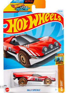 2024K-179号 RALLY SPECIALE 绿色风火轮火辣小跑车hotwheels