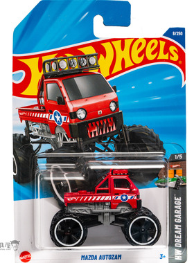 2025A-8号 MAZDA AUTOZAM 马自达红色 风火轮火辣小跑车hotwheels