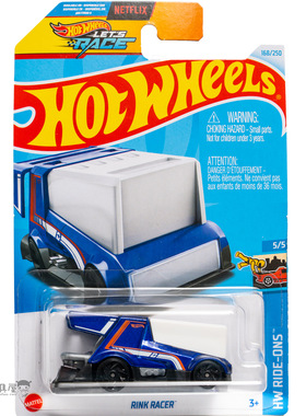 2024K-168号 RINK RACER 蓝色 风火轮火辣小跑车hotwheels