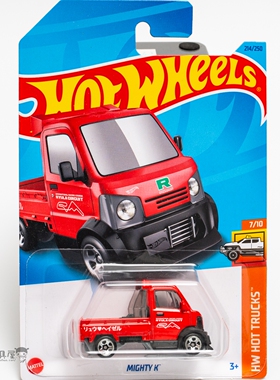 2023M-214号 MIGHTY K 红色 风火轮火辣小跑车hotwheels