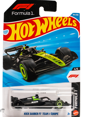 2026H-154号 KICK SAUBER F1 TEAM 索伯车队 绿色风火轮hotwheels