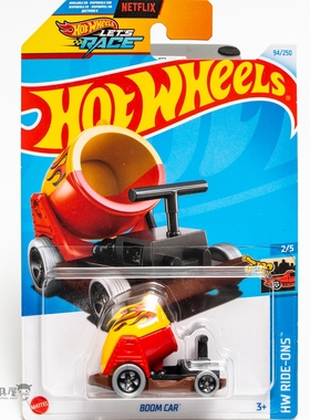 2024E-94号 BOOM CAR 红色 风火轮火辣小跑车hotwheels