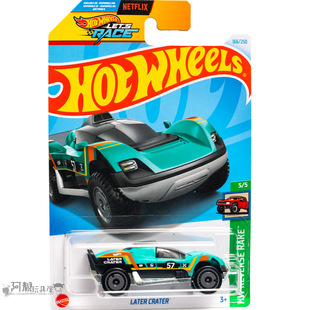 绿色 2024J CRATER LATER 风火轮火辣小跑车hotwheels 166号