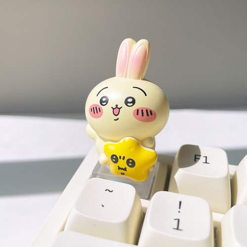 吉伊卡哇小八乌萨奇个性树脂键帽