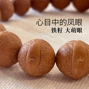 铁籽 大萌眼 尼泊尔凤眼菩提子  十四年老店 红皮手串  菩提籽