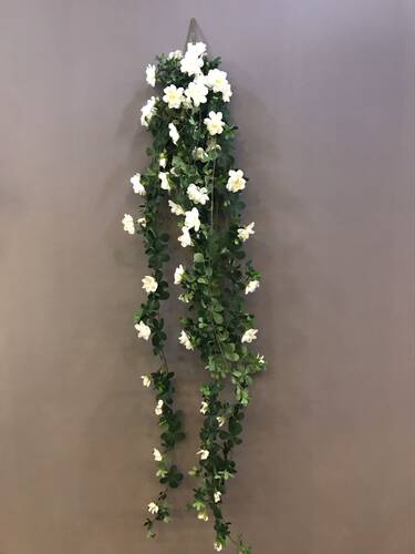 仿真花假花绢花景观装饰设计墙面垂钓布置把束垂钓挂花蔷薇藤蔓