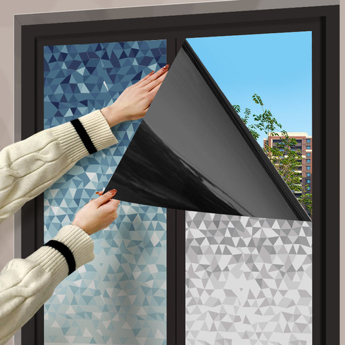 唐英全遮光防晒隐私静电玻璃贴膜