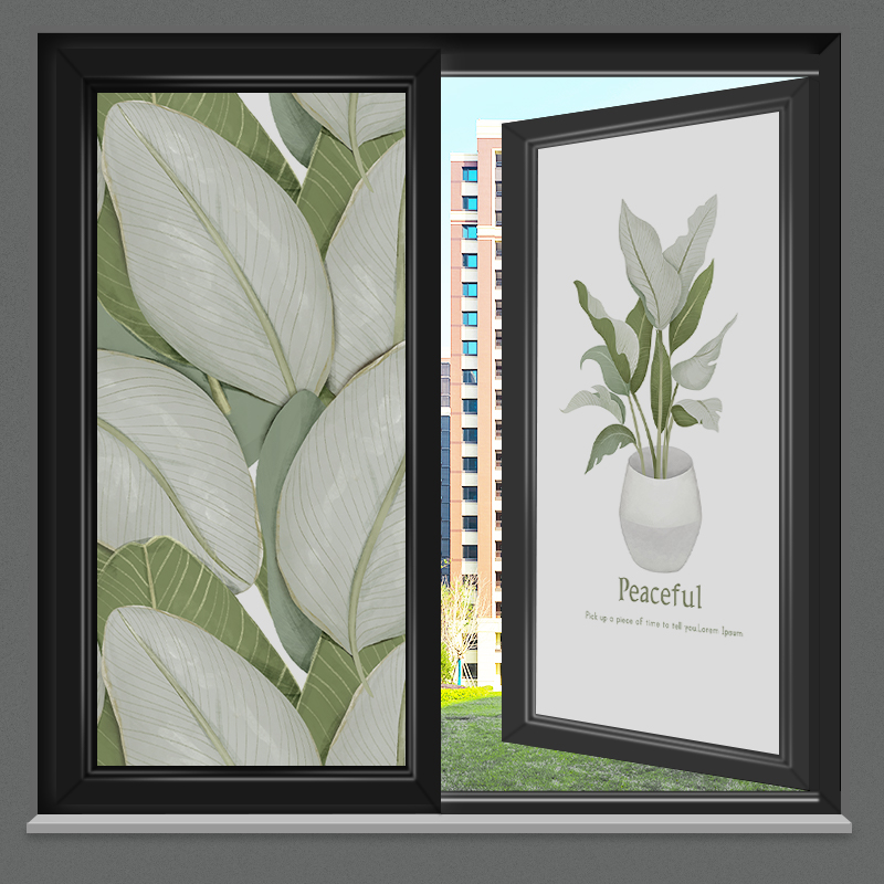 唐英全遮光防晒隐私静电玻璃贴膜