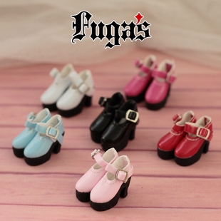 .Pullip 可儿 子.百搭高跟鞋 Blythe小布鞋 MMK Dal 7色入