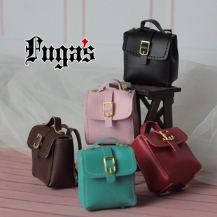 BJD blythe小布.娃娃配饰.搭扣双肩背包(5色).ob az 可儿等适用