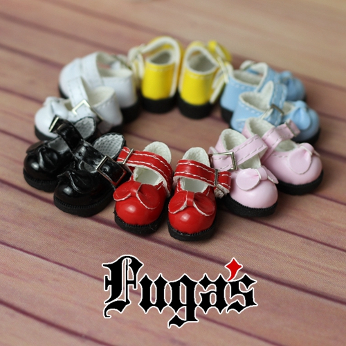 1/8 BJD鞋子.搭扣蝴蝶结皮鞋(多色)lati-y pkf 小布blythe az ob