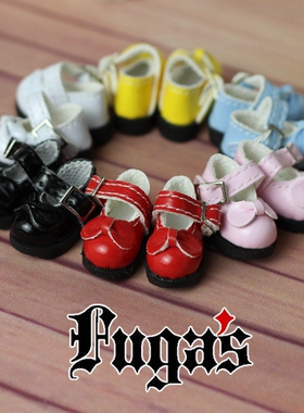 1/8 BJD鞋子.搭扣蝴蝶结皮鞋(多色)lati-y pkf 小布blythe az ob