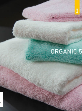 日本今治毛巾IKEUCHI池内organic 520柔软有机纯棉方巾毛巾浴巾