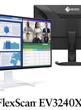 海外代购eizo艺卓 FlexScan EV3240X 4K / EV3895护眼液晶显示器