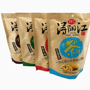 浔阳江茶点江西特产九江小茶饼200g*4包庐山糕点零食小吃