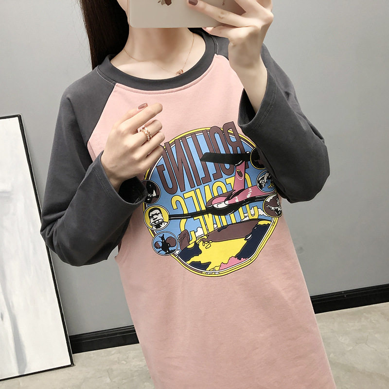 产后哺乳衣春装新款长袖上衣纯棉孕妇装春秋卫衣辣妈款外穿喂奶服