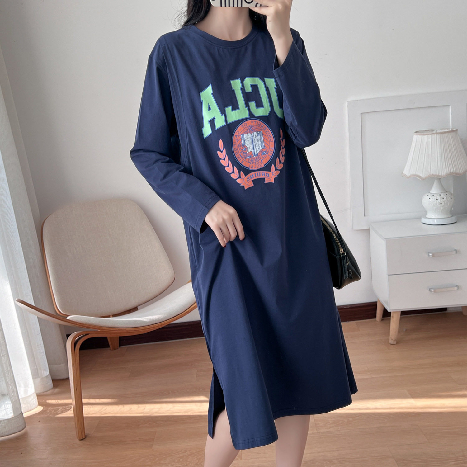 孕妇睡衣夏季薄款哺乳连衣裙短袖产后喂奶外出裙子哺乳睡裙女夏装