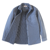 秋冬季 全棉加棉舒适保暖衬衣 中老年长袖 男士 纯棉加厚夹棉衬衫