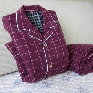 新款纯棉老粗布加厚夹棉棉睡衣套装男士开口棉裤丝绵保暖家居服冬