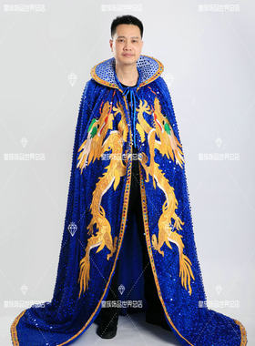 战袍新娘结婚酒吧夜场披风斗篷