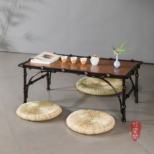 筇竹榻榻米茶桌阳台茶几炕桌泡茶