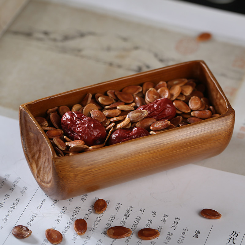 大漆纯手工楠竹制果盘客厅茶几家用可水洗果篮点心盘茶道收纳摆件,餐饮具,茶道/零配,淘宝优惠券,粉丝福利购,淘宝优惠卷