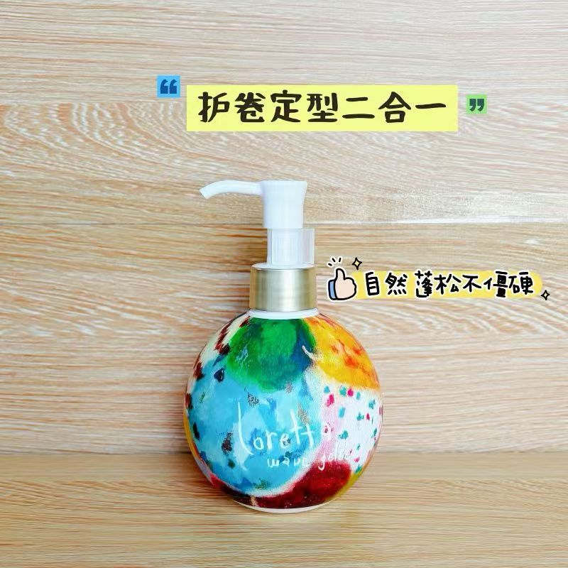 日本采购COSME洛丽塔loretta卷发造型啫喱定型弹力素清爽护发持久图片