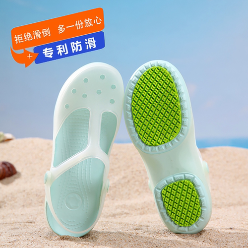 JDOV孕妇鞋软底防滑厚底沙滩鞋
