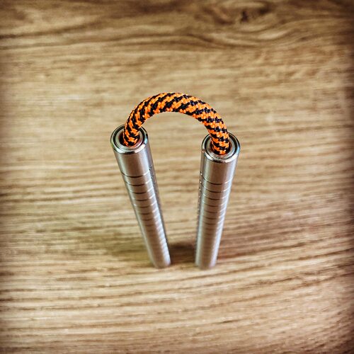 防滑16槽迷你双截棍mini nunchaku双节棍skill toy手指技巧玩具