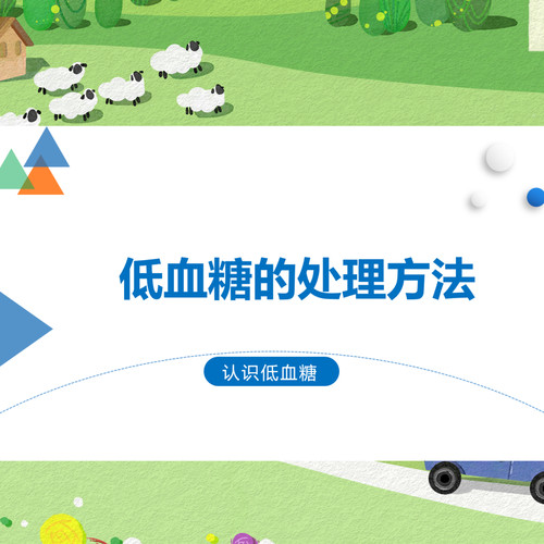 成品低血糖处理方法及预防精品PPT糖尿病低血糖ppt不是模版可修改