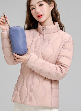 唯品会特卖断码特价处理轻薄白鸭绒羽绒服女装品牌春秋冬