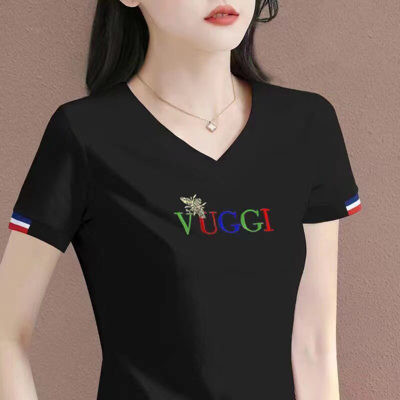 潮唯品会特卖清仓特价处理断码女装短袖纯棉t恤体恤品牌正品上衣