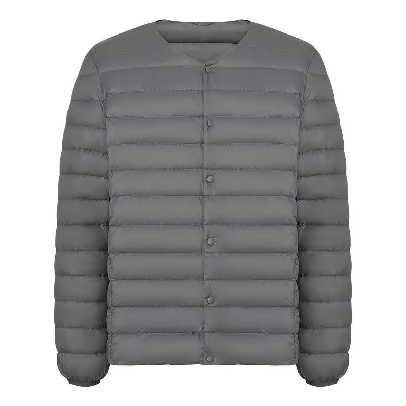 唯品会特卖断码清仓特价处理轻薄白鸭绒羽绒服男装品牌正品春秋冬