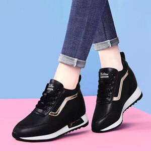 潮唯品会特卖清仓特价处理断码内增高厚底透气女鞋打折品牌正品鞋