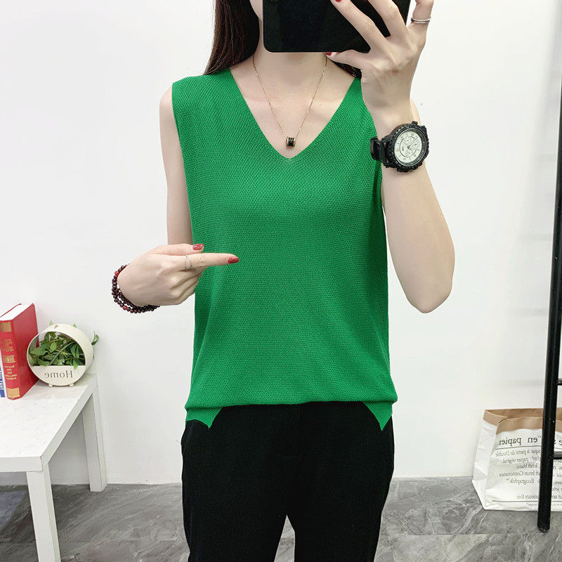 唯品会官网京东特卖无袖冰丝t恤断码夏女装千百惠旗舰店亏本打折